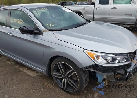 2017 Honda Accord Sport Se from USA, damaged, VIN 1HGCR2F13HA099161